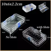 1pc Plastic Dental Denture Storage Box Film Membrane Fragile Hinge Display Boxes