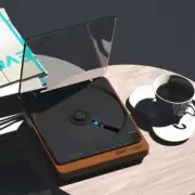 SAST-1984 SA-058A Portable CD Player Retro BT5.1 Bluetooth CD Player with Remote