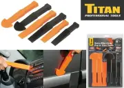 6 Piece Titan 15048 Trim Panel Tool Multi Wedge Non Marring New Free Shipping