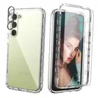 for Galaxy S24 Plus Case with Screen Protector & Camera Lens Protector,Hybrid