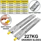VEVOR 227kg Locking Drawer Slides 508-1524mm Extension Heavy Duty Fridge Runners
