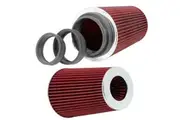 K&N Tapered Clamp On Filter With Universal Flange Inserts 241 mm H KNRG-1002RD