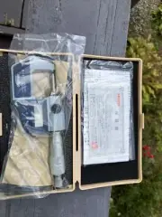 MITUTOYO 0-1” DIGITAL CALIPER 293-721-30 IN CASE MDC-1 machinist metal working