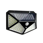 Landscape & Walkway Lights Outdoor Lighting Four Sided 100 Led Solar Power Wall Lights