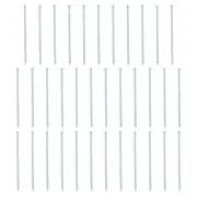 35Pcs Spiral Anchoring Stakes, 7 Inch Galvanized Artificial Turf Stakes, Silver