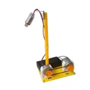 Micro Electricity Power LED Motor Power Table Lamp Assemble Toy