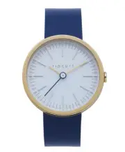 Rip Curl Womens SOLSTICE GOLD LEATHER SURF WATCH - A3036G Gold Navy Rrp $199.99