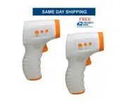 2 - Digital Non Contact Infrared Forehead Thermometers IR Handheld Fever Alarm