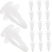 MUCKLILY 50pcs Car Door Panel Clips Durable Fasteners for Scratch Resistant Retainer Clips for Car Body Kits Easy Installation Broad Compatibility