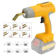 Portable Welding Kit Hot Stapler Gun for Dewalt 20V Battery w/600PCS Staples