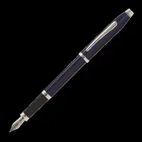 在飛比找樂天市場購物網優惠-CROSS AT0086-103 藍琺瑯白夾鋼筆