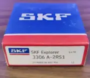 NEW SKF 3306 A-2RS1 double row angular contact ball bearing 1PCS #DC