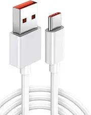 66W Type C Fast Charger Cord Fast Charging for Phones Home Office Length 1M