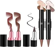 Makeup Combo Set for Women, Cosmetic Beauty Pen Kit, Long-Lasting Cosmetic Tool for School, Dating, Business Trip, Home, Travel