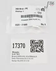 17370 APPLIED MATERIALS STANDOFF CRYO PLATE .5"L (NEW) 0020-21865