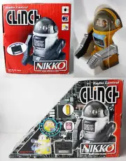 VERY RARE VINTAGE NIKKO RADIO CONTROL R/C CLINCH ROBOT NEW NOS !