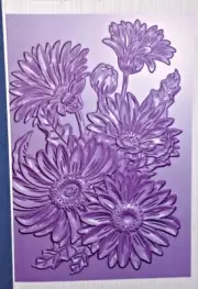 Gemini 3D Gerberas Flower Embossing Folder by Crafters Companion Free Shipping