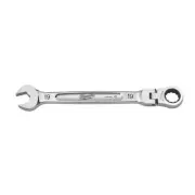 MILWAUKEE 19MM METRIC R/OE FLEX HEAD RACHETING SPANNER 45969619