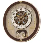 SEIKO 日本精工 喜樂天使 音樂掛鐘(QXM291B)-咖啡/40X44CM