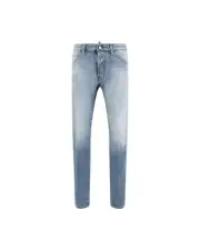 Dsquared² Skater Cool Guy Jeans Relaxed Fit Men Light Blue Pants
