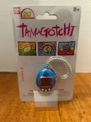 TAMAGOTCHI CHIBI NANO BLUE BANDAI 41823 20TH ANNIVERSARY 2018 NEW