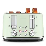 Breville the ToastSet™ 4 Slice Toaster (White Moss)