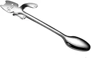 Tablespoons Stainless Steel Coffee Spoon Creative Mixing Spoon Coffee Spoon Small Spoon Coffee Scoop Measuring Spoon Serving Spoon (Color : B, Size : S)