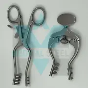 Jansen Self Retaining Retractor 10 cm Blunt, Weitlaner Retractor 5.5 Blunt +A