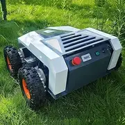 Lawn Mower, Electric Mower, 10-60mm Adjustable Mowing Height, Ultra-Quiet with Remote Control,Mower Climbs up to 30° Incline Lawn Care Equipment for Farm, Home Garden