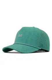 Melin Odyssey Links Hydro Performance Snapback Hat in Neo Aqua at Nordstrom, Size Small