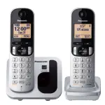 【PANASONIC 國際牌】數位DECT 無線雙手機電話-松下公司貨(KX-TGC212TWS)
