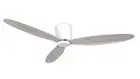 Energy saving Ceiling Fan Remote Control Airfusion Radar Dc White Oak 132 CM