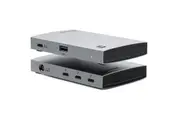Alogic BLAZE Thunderbolt 4 Docking Station for Notebook/Desktop PC/Hard Drive/Monitor - Space Gray - 2 Displays Supported - 4K - 3840 x 2160 - 1 x -