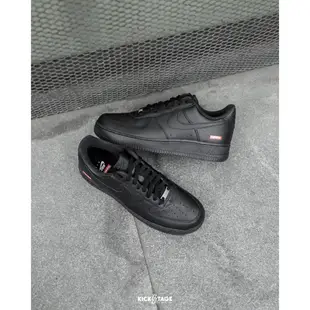 SUPREME X NIKE AIR FORCE 1 黑 白 AF1 聯名 休閒鞋 男鞋【CU9225】