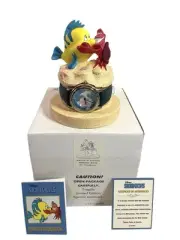 Disney Little Mermaid Sebastian Flounder Wrist Watch LTD ED #511 W/ Fig Display
