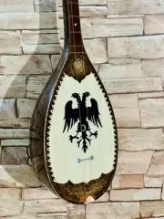 Cifteli Qifteli Çifteli Albanian music Instrument new with bag, 10 spare strings