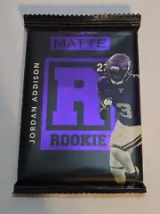 Jordan Addison Wild Card Matte Rookie Numbered /200 or Less. Sealed Pack!! 1/1?