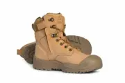 Mongrel Rubber Series Wheat High Ankle ZipSider Boot 561050