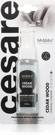 [Mr&mrs fragrance] Mr & Mrs Fragrance Cesare Cedar Wood Car Air Freshener 50ml