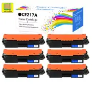 6PK CF217A 17A Toner Cartridge For HP LaserJet Pro M102w M130 M130fw M130fn MFP