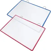 TOGEVAL 2pcs Wall File Holder Wall Mount File Organizer Hanging Wall File Organizer Hanging File Holder Wall Pocket File Holder Wall Hanging File Organizer Wall Paper Organizer Wall Folder