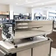 Bargain Immaculate Low Volume 3 Group Black Eagle Coffee Machine