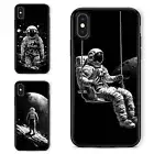 moon space astronaut Anti scratch Cover For Samsung A15 A16 S23 S24 S25 Ultra FE