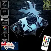 DRAGON BALL Z GOKU BALL 3D LED Battery USB Night Light 7 Colour Changing Lamp