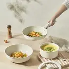 Medical Stone Kitchen Cookware Set Frying Pan Saucepan Induction Gas Stove