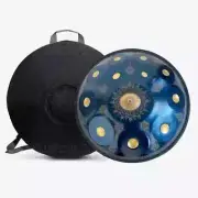 440Hz/432Hz D Minor 22in Handpan Steel Tongue Drum Massive Percussion Hand Drum