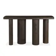 Angelo Wooden Dark Oak Veneer Hallway Console Hall Table Coffee