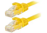 Astrotek Cat 6 Ethernet Cable Yellow 1m