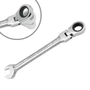 8mm Flex-Head Ratchet Wrench Metric Ratcheting Wrench Spanner Reversible Ratc...