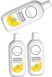 Floor Cleaning Liquid。Lemon Flavor 500ml（16.9fl Oz）。Compatible For Tineco Floor ONE S5/S5 Combo。Vacuum Robot Parts(500ML*3)